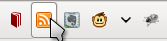 RSS icon in browser bar